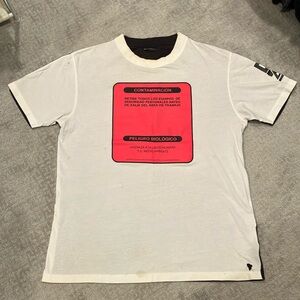 SALE! Marcelo Burlon streetwear Tee, Good Condition (see pix for tear/stains), S